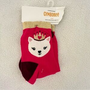 Gymboree Royal Princess Cat Socks NWT